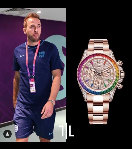 rolex arcobaleno kane|England captain Harry Kane wears £520k rainbow .